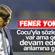 Fenerbahçe yönetimi: Hatamızda ısrarcı olmayız