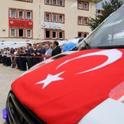 Gümüşhane’de 7 yeni ambulans hizmete alındı
