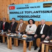 Gümüşhane’de mahalle buluşmaları devam ediyor