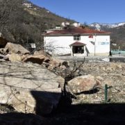 Gümüşhane’nin Kürtün ilçesindeki heyelan