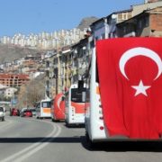 Gümüşhane’de dolmuşçular ‘Bahar Kalkanı’ operasyonuna destek çıktı