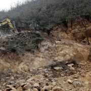 Kürtün’deki heyelanda çalışmalar devam ediyor