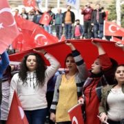 Torul’da Mehmetçiğe destek yürüyüşü
