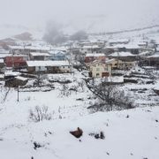 Gümüşhane’nin yüksek kesimlerinde kar yağışı başladı