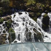 40 gözeli şelale huzur veriyor