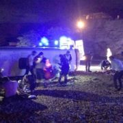 İşçileri taşıyan midibüs kaza yaptı: 8 yaralı