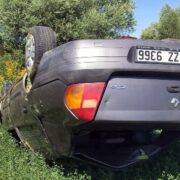 Gümüşhane’de trafik kazası: 1 ölü, 1 yaralı