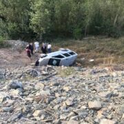 Gümüşhane’de 3 ayrı trafik kazası: 6 yaralı