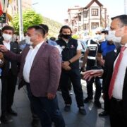 Gümüşhane’de geniş kapsamlı koronavirüs denetimi yapıldı