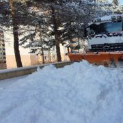 Gümüşhane’de yoğun kar yağışı