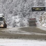 Zigana dağı beyaza büründü