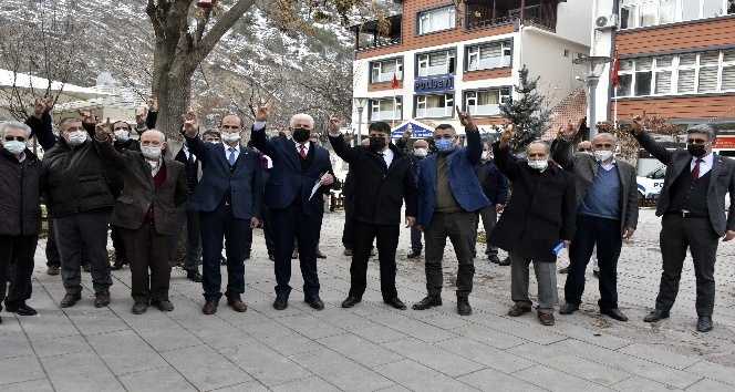 MHP Gümüşhane Teşkilatı’ndan polise destek