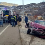 Gümüşhane’de trafik kazası: 2 yaralı