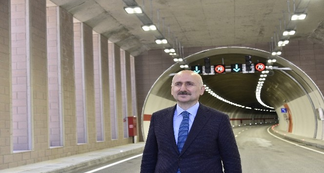 Kürtün Ayrım Kavşağı ve Tüneli törenle hizmete girdi