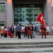 Gümüşhane’de binlerce kişi saat 19.19’da İstiklal Marşı okudu
