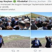 Kadırga Yaylası ile ilgili paylaşımı tepkiye neden oldu