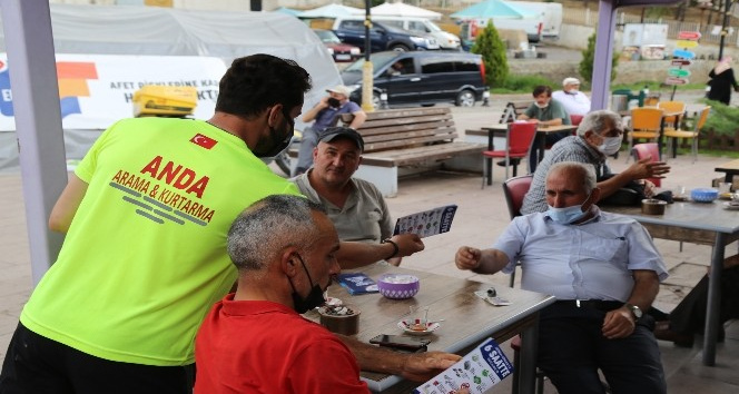 10 günde 40 bin kişiye afet farkındalık eğitimi verilecek
