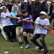 2 bin metre rakımlı yaylada spor şenliği yapıldı