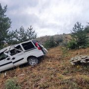 Gümüşhane’de trafik kazası: 6 yaralı