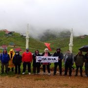 Gümüşhaneli dağcılar Kadırga Yaylasına çıkarma yaptı