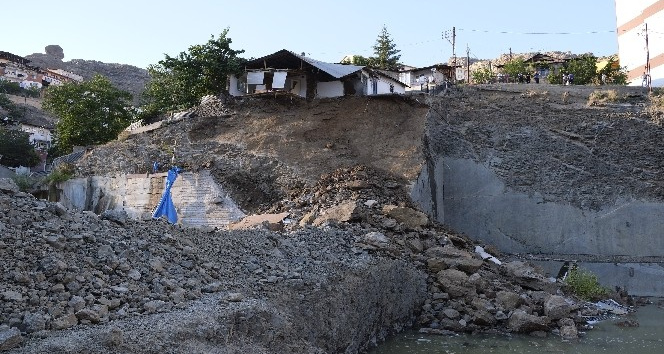 Gümüşhane’de göçük