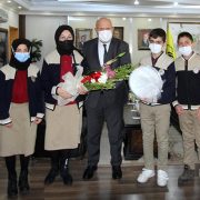 ERDEM BAYAZIT İMAM HATİP ORTAOKULUNDAN TEŞEKKÜR ZİYARETİ