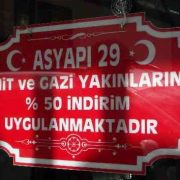 Gümüşhaneli esnaftan tüm Türkiye’ye “şehit yakınlarına indirim uygulayın” çağrısı
