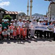 Gümüşhane’de ’81 İlde 81 Milyar Adım’ yürüyüşü yapıldı