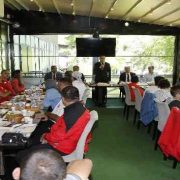 Gümüşhane’de yarıştıkları branşlarda başarı gösteren sporcular kahvaltıda buluştu