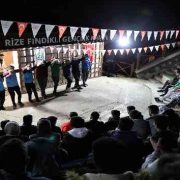 Gümüşhane Üniversitesi öğrencileri Rize’de kamp yaptı