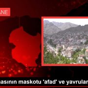 AFAD binasının maskotu ‘afad’ ve yavruları