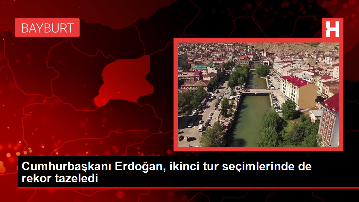 Cumhurbaşkanı Erdoğan, ikinci tur seçimlerinde de rekor tazeledi