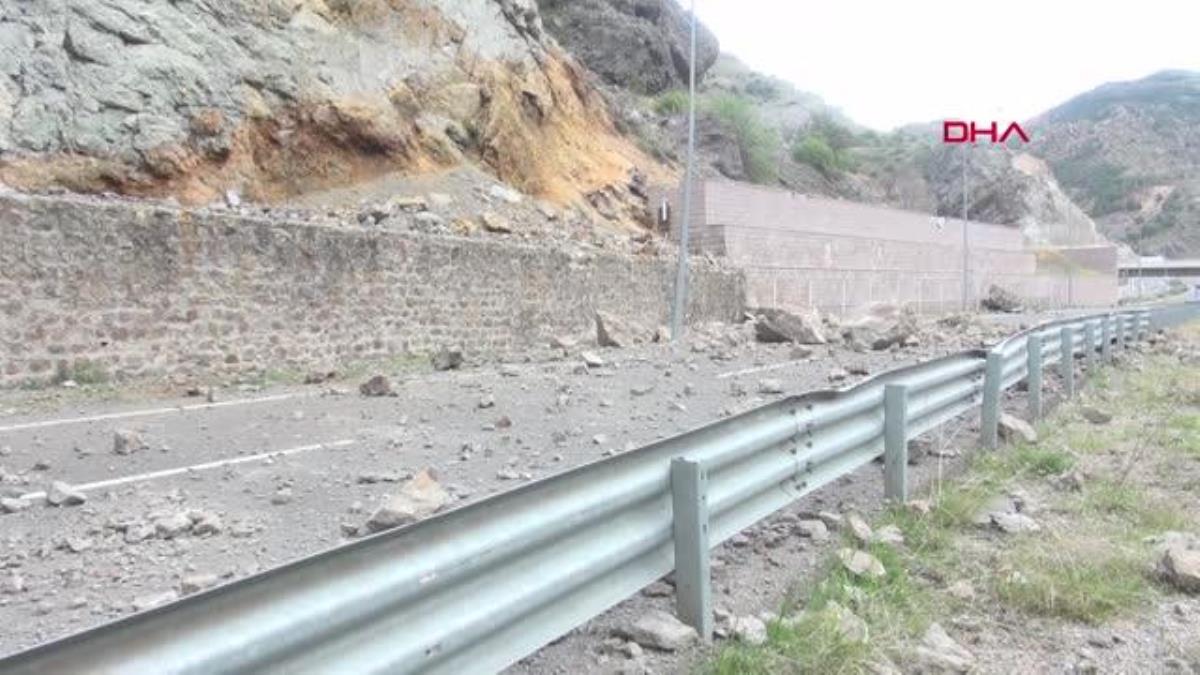 Gümüşhane’de Heyelan: Kara Yolu Ulaşıma Kapandı