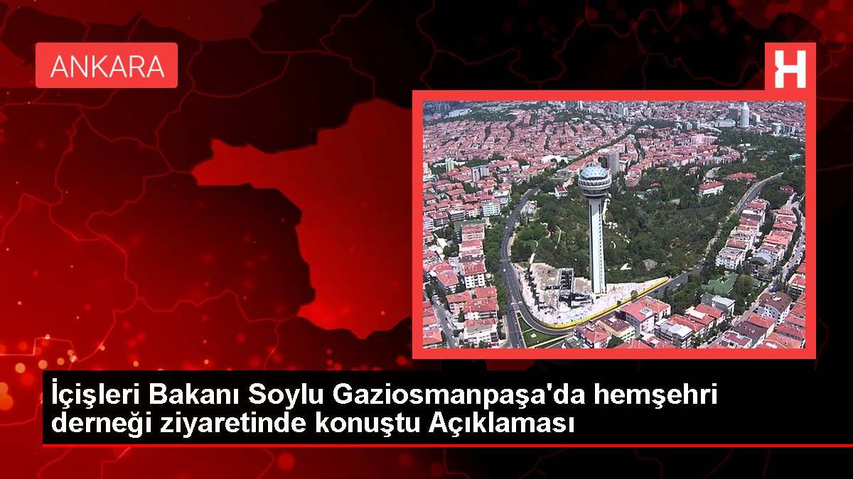 İçişleri Bakanı Soylu’dan Oy ve Ötesi açıklaması
