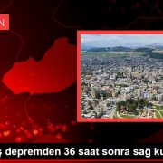 İki kardeş depremden 36 saat sonra sağ kurtarıldı