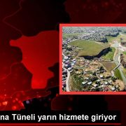 Yeni Zigana Tüneli yarın hizmete giriyor
