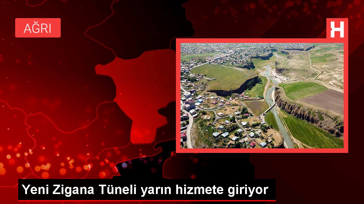 Yeni Zigana Tüneli yarın hizmete giriyor