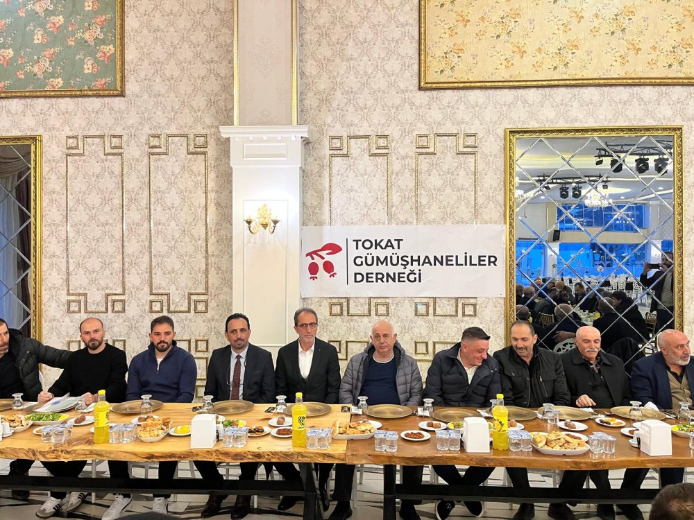 Tokat’taki Gümüşhaneliler İftar Yemeğinde Buluştu #haberi, #haberleri, #Gümüşhane #haber