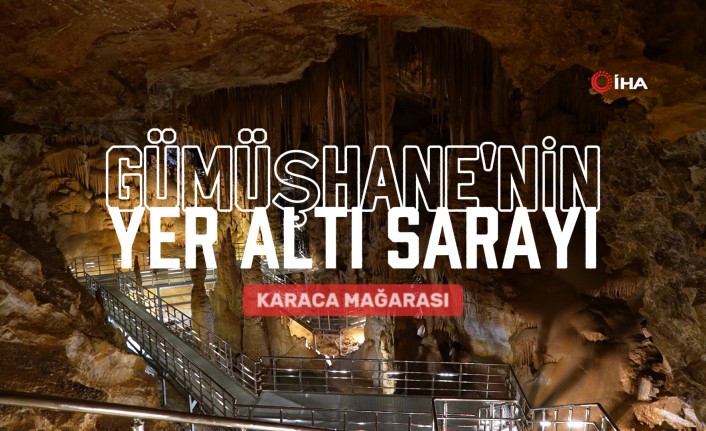 Gümüşhane’nin yer altı sarayı Karaca Mağarası ziyaretçilerini bekliyor #haberi, #haberleri, #Gümüşhane #haber