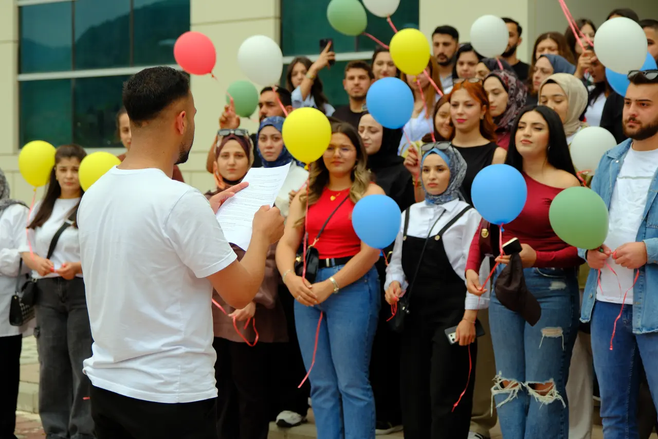 Ali Asaf için gökyüzüne umut bırakıldı #haberi, #haberleri, #Gümüşhane #haber