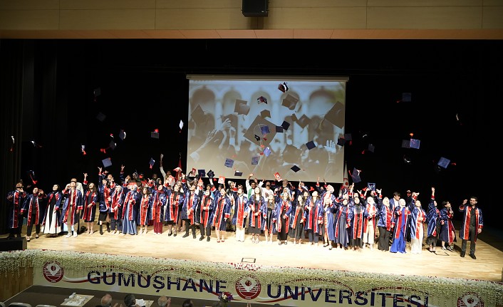 Gümüşhane Üniversitesi’nde mezuniyet coşkusu #haberi, #haberleri, #Gümüşhane #haber