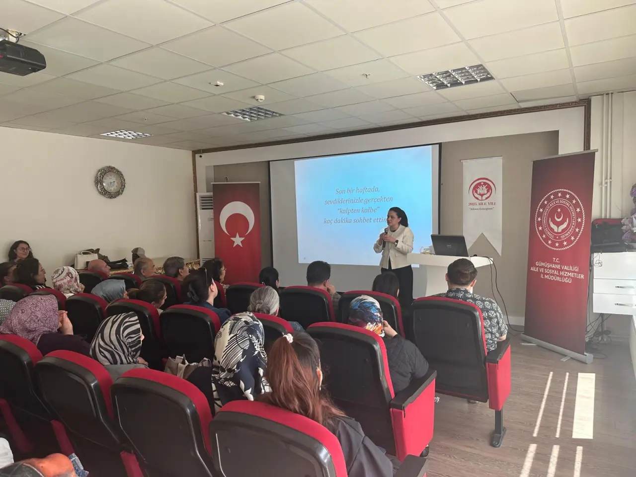 Gümüşhane’de “Aile İçi İletişim” semineri yoğun ilgi gördü #haberi, #haberleri, #Gümüşhane #haber