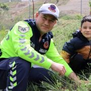 Jandarmada miniklere hem trafik hem doğa eğitimi #haberi, #haberleri, #Gümüşhane #haber