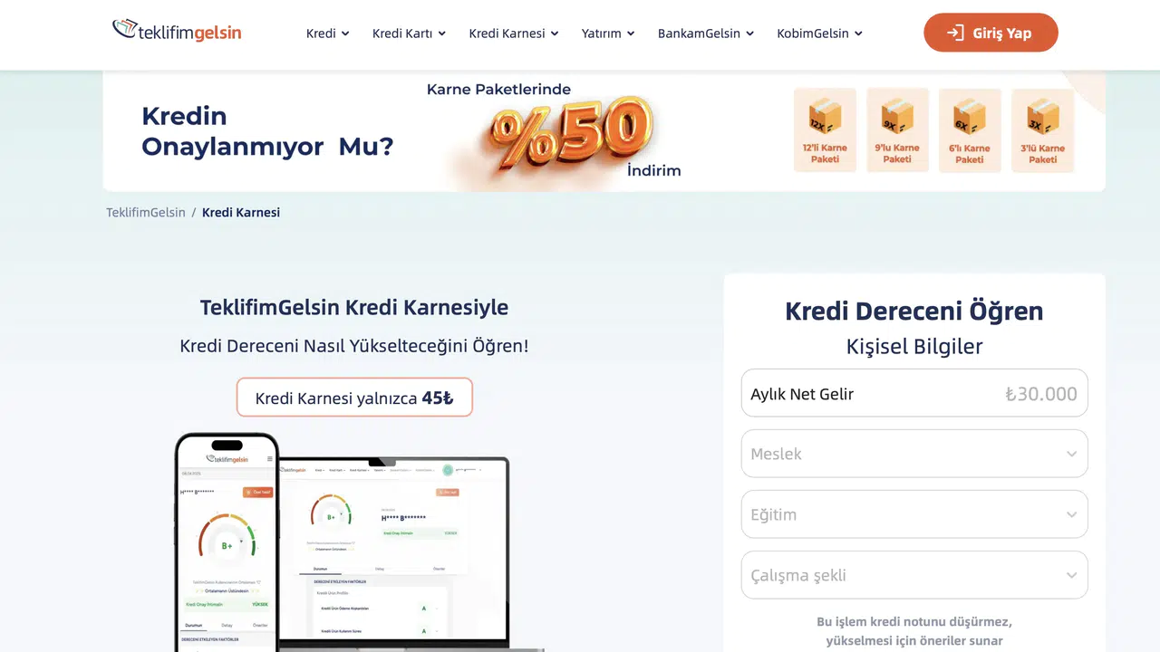 Kredi Notumu Nasıl Öğrenebilirim? Tamamen Ücretsiz Yollar #haberi, #haberleri, #Gümüşhane #haber