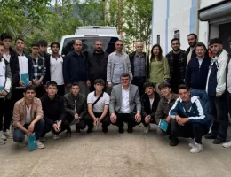 MÜSİAD Gümüşhane, Meslek Liseleri İçin Sanayi Gezisi Düzenledi #haberi, #haberleri, #Gümüşhane #haber