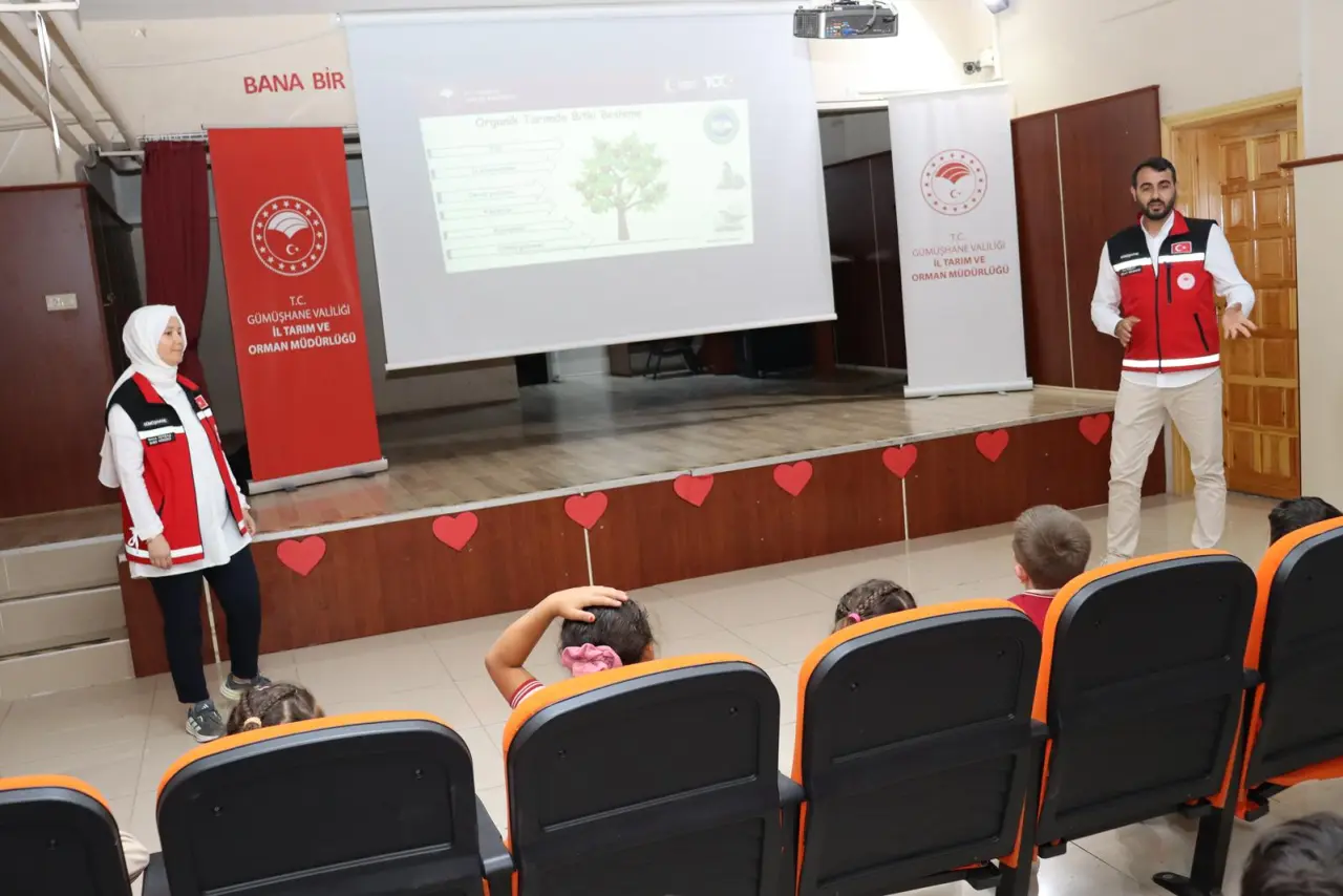 Gümüşhane’de miniklere iyi tarım eğitimi #haberi, #haberleri, #Gümüşhane #haber