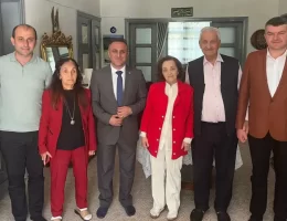 Rektör Yıldız’dan Mahmut Oltan Sungurlu’ya ziyaret #haberi, #haberleri, #Gümüşhane #haber