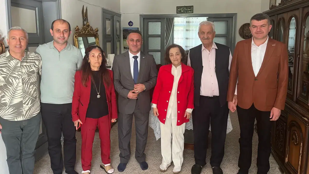 Rektör Yıldız’dan Mahmut Oltan Sungurlu’ya ziyaret #haberi, #haberleri, #Gümüşhane #haber