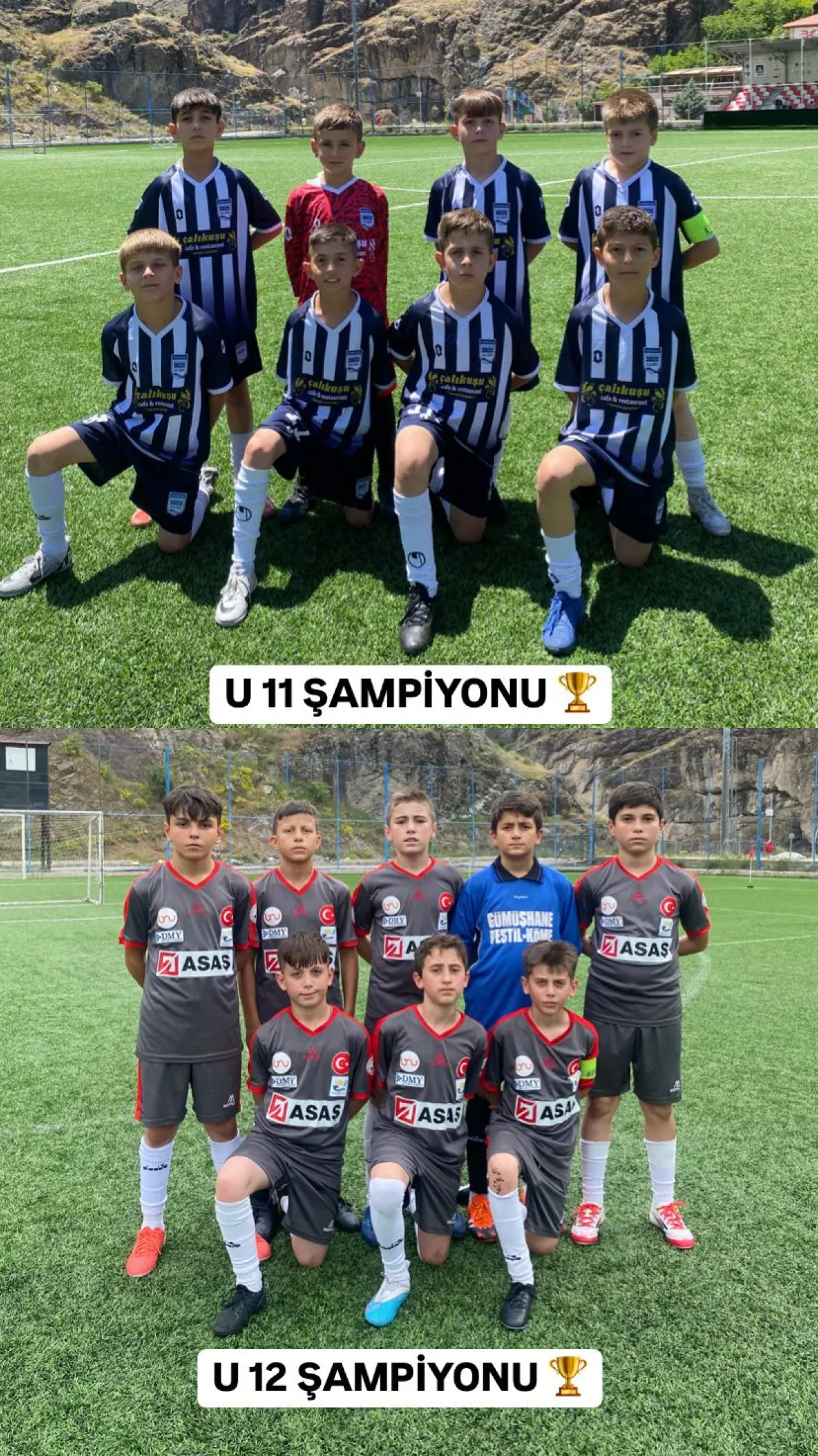 U11 Gümüşhane şampiyonu Gümüşhane Telekomspor oldu #haberi, #haberleri, #Gümüşhane #haber