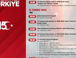 Gümüşhane, 15 Temmuz’da Demokrasi İçin Tek Yürek Olacak #haberi, #haberleri, #Gümüşhane #haber